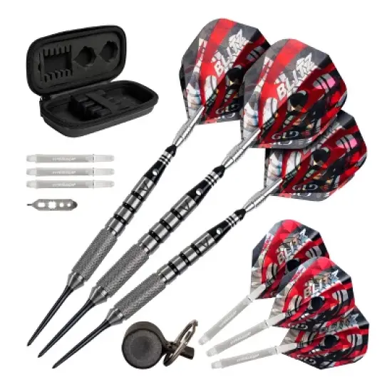 Viper Blitz 95% Tungsten Steel Tip Darts 26 Grams with Point Sharpener image {4}
