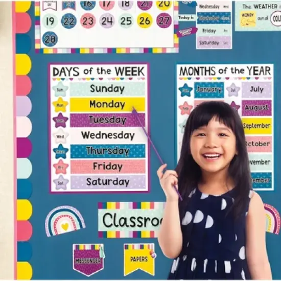 Teacher Created Resources Mini Hand Pointers - Bright Colors, Pack of 50 image {1}