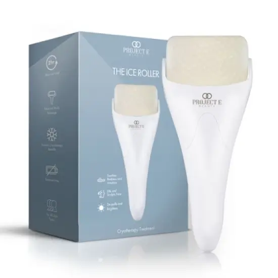 Project E Beauty Ice Roller For Face Cold Therapy | Face Massager | Eye Body Massage Under Eye Puffiness Brightening Cooling Cool Tightening | Facial image {9}