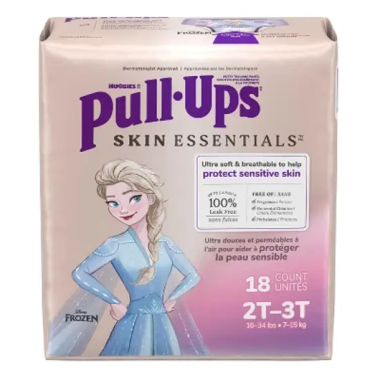 Pull-Ups Skin Essentials Jumbo Pack -2T-3T - Girl - 18ct image {1}