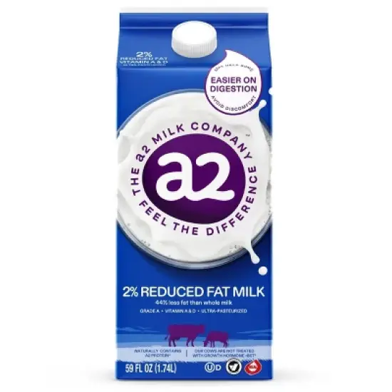 a2 Milk Vitamin D Ultra-Pasteurized - 59 fl oz image {8}