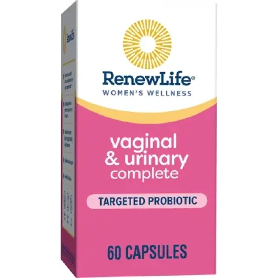 Renew Life Women&rsquo;s Wellness Vaginal & Urinary Complete Probiotic with Cranberry, 60 Capsules image {4}