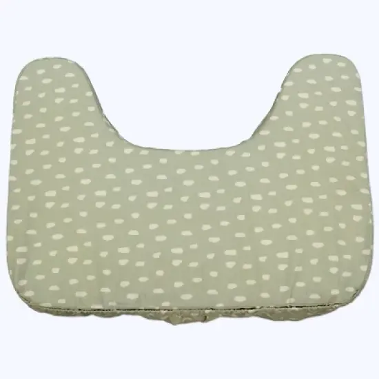 Leachco The Natural Nursing Pillow - Dots/Sage Green image {5}