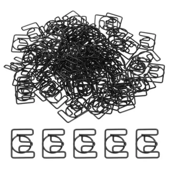 Unique Bargains Metal Prevent Tearing Pages Home Office Paper Clip 100 Pcs image {6}