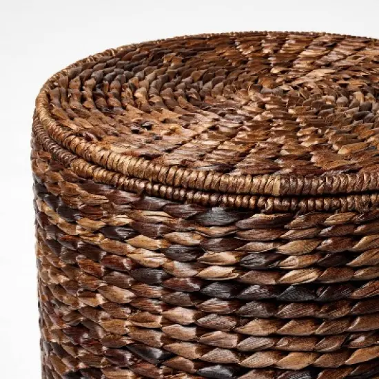 Woven Storage Ottoman Espresso - Threshold&trade; designed with McGee image {3}
