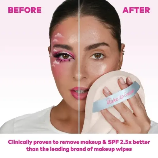 MakeUp Eraser Wifey Head Band/Wrist Guard/Wipe - 3ct image {2}