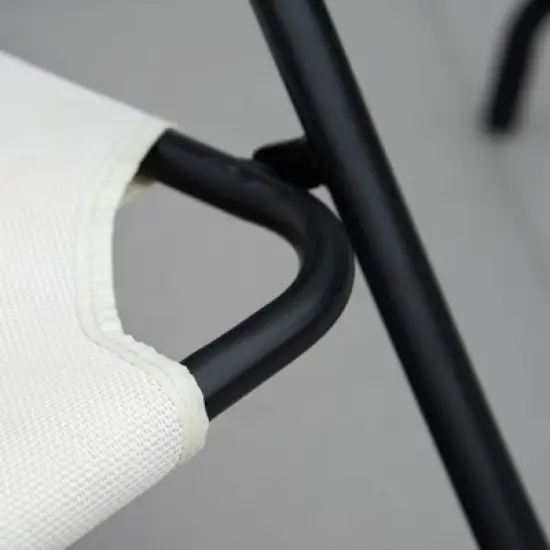 PAGED Outdoor Rocking Chair Beach Chairs for Adults Sling Fabric Rocker for Beach, Picnics, Balcony, Porch image {3}