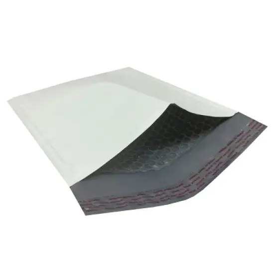 UOFFICE Pack of 25 Poly Bubble Mailer Bags 8.5"x12" #2 White Self-Sealing Envelopes image {11}