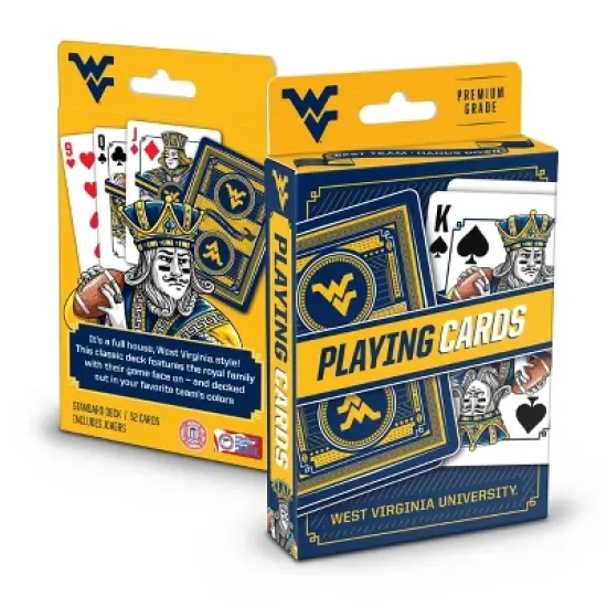 NCAA West Virginia Mountaineers Classic Series Playing Cards: Cardstock Paper, Ages 10+ image {5}