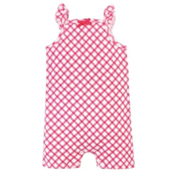 Touched by Nature Baby Girl Organic Cotton Rompers 3pk, Fruit image {1}