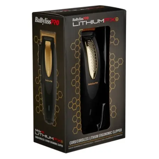 BaBylissPRO Cord/Cordless LithiumFX+ Ergonomic Clipper image {3}