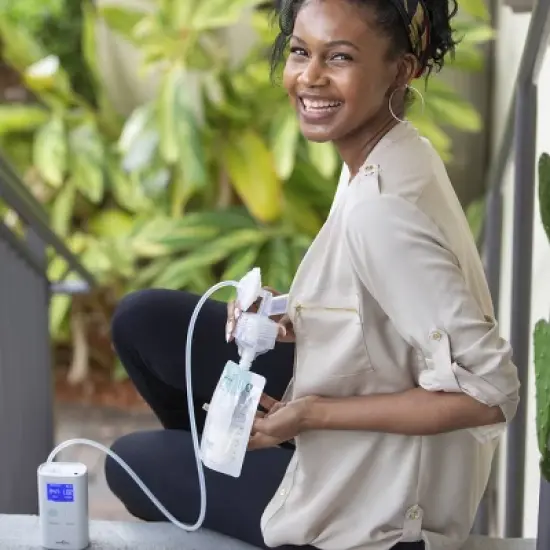 Spectra Simple Store Breast Milk Collection Storage Bags with Bottle Connector - 10ct image {3}