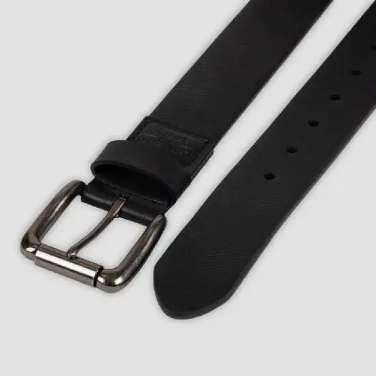 DENIZEN&reg; from Levi's&reg; Men's Embossed Chevron Belt - Black image {3}