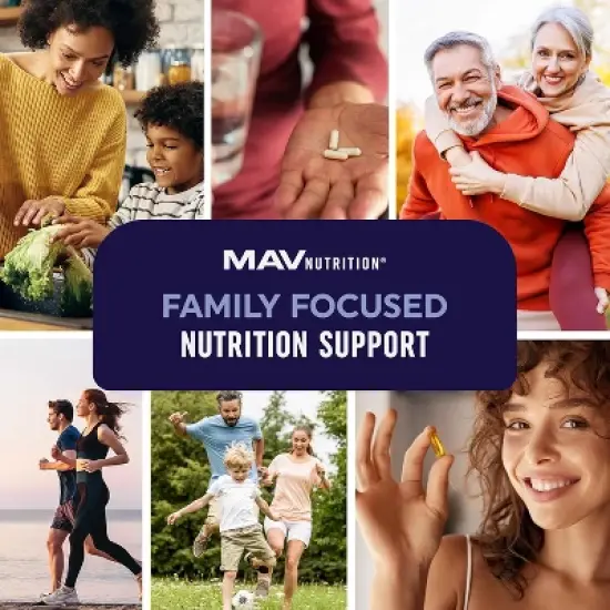 Metabolism Gummies with Apple Cider Vinegar, Metabolism Support for Men & Women, Energy, Digestion & Lean Body Mass Support, MAV Nutrition, 60ct image {7}