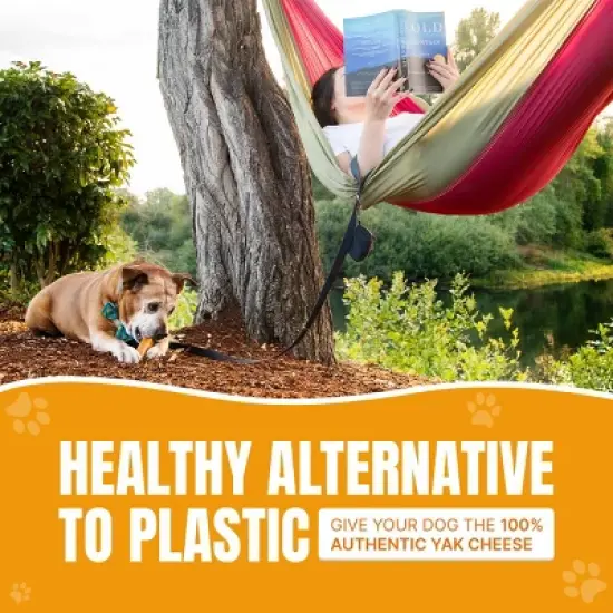 Jumbo Yak Chews for Dogs Up to 100 lbs &ndash; Natural & Long Lasting Treats image {9}
