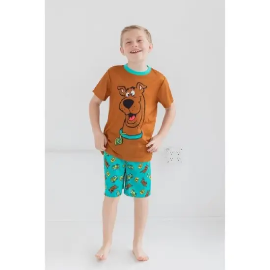 Scooby-Doo Scooby Doo Velma Shaggy Scooby-Doo Pajama Shirts and Shorts Little Kid to Big Kid image {2}