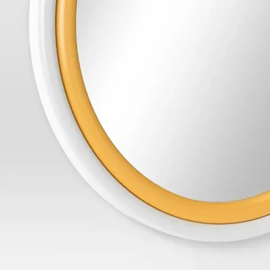 Two Tone Layered Circle Kids' Mirror White - Pillowfort&trade; image {3}