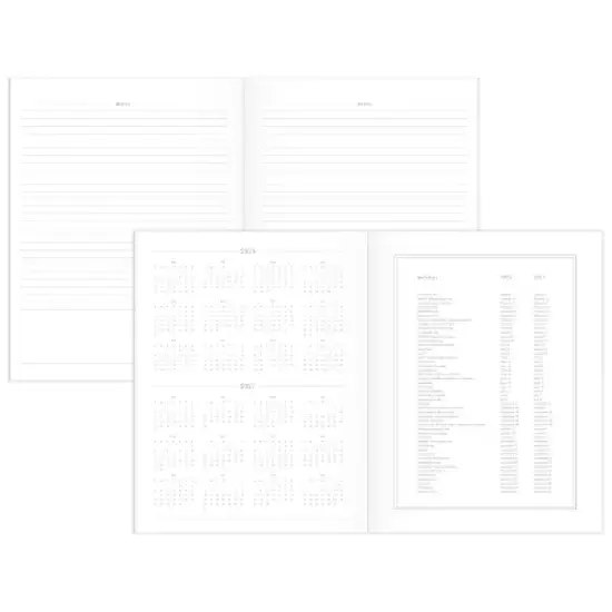 Sugar Paper Essentials 2026 11"x8.5" Large Monthly Stitch Dot image {1}