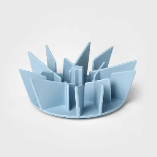 6" Silicone Slow Feed Dog Feeding Mat - Blue - Boots & Barkley&trade; image {3}