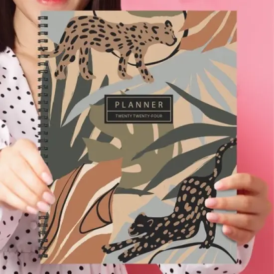 TF Publishing 2024 Weekly/Monthly Planner 11"x9" In the Jungle image {7}