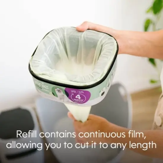 Litter Genie Eco Jumbo Refill Compostable Cats Litter Waste Disposal Bags image {13}