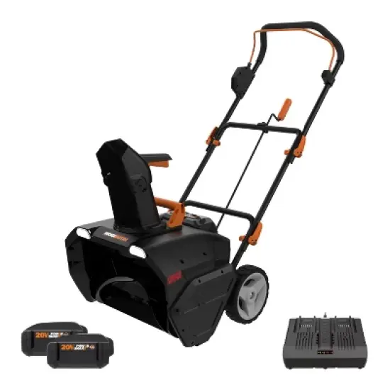 Worx WG471 40V Power Share 20" Cordless Snow Blower with Brushless Motor image {11}