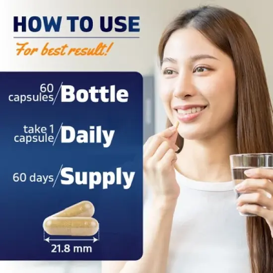 KSM-66 Ashwagandha Root Extract + Bioperine - 600mg, 60 Veggie Caps image {2}