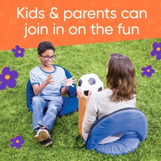 Comfortable 5-Position Folding Chair with Carrying Strap, for Kids and Adults image {5}