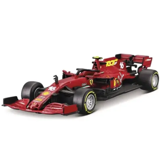 Ferrari SF1000 #16 Charles Leclerc Tuscan GP Formula One F1 (2020) "Ferrari's 1000th Race" 1/43 Diecast Model Car by Bburago image {1}