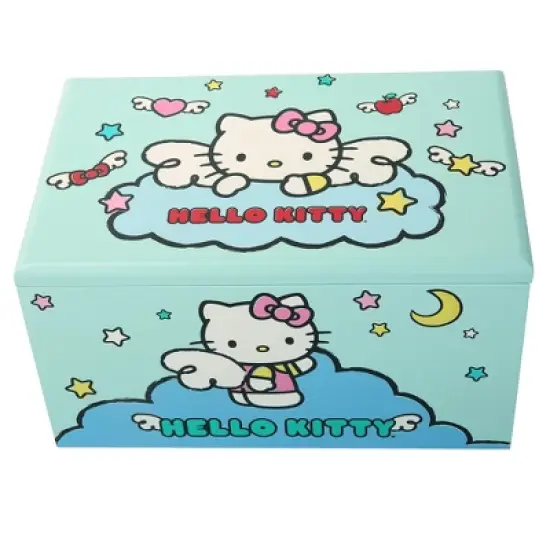 Sanrio Hello Kitty Cloud Jewelry Box With Tray image {1}