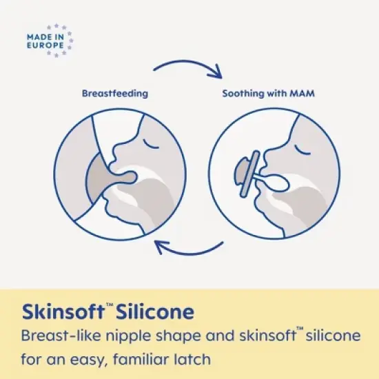 MAM Mini Air Pacifier 0-6 Months - 2ct Pink image {5}