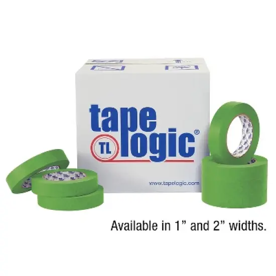 Tape Logic 3200 Painter's Tape 5.0 Mil 2" x 60 yds. Green 12/Case T937320012PK image {4}