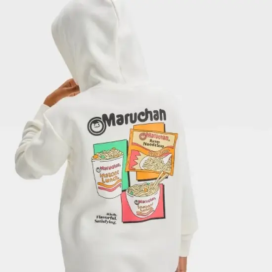 Boys' Maruchan Ramen Noodle Graphic Hoodie Pullover Sweatshirt - art class&trade; Cream image {1}
