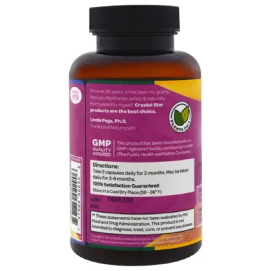 Crystal Star Female Harmony, 90 Vegetarian Capsules image {2}