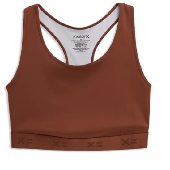 TomboyX Racerback Compression Top, Full Coverage Medium Support Top (XS-6X) image {8}
