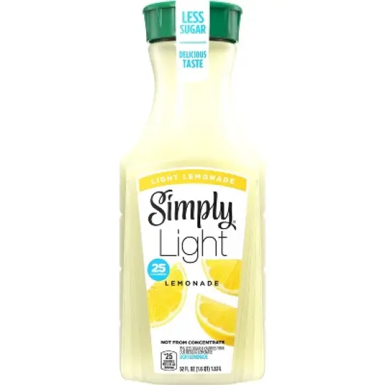 Simply Light Lemonade Juice Drink - 52 fl oz image {1}