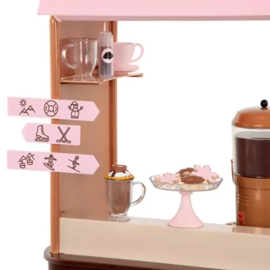 Our Generation Hot Chocolate Stand for 18" Dolls - Choco-tastic image {5}