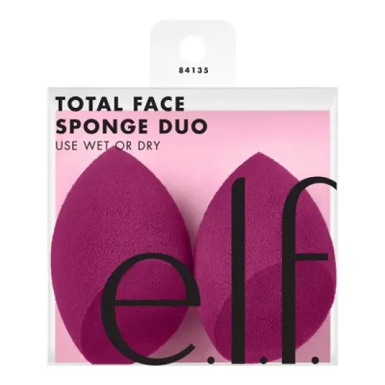 e.l.f. Total Face Sponge Duo - 2ct image {1}