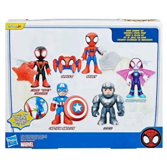 Spidey and His Amazing Friends 3" Collection Pack Action Figure Playset image {3}