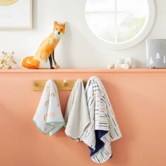 Brushed Jersey Stroller Blanket Rainbow - Cloud Island&trade; image {1}