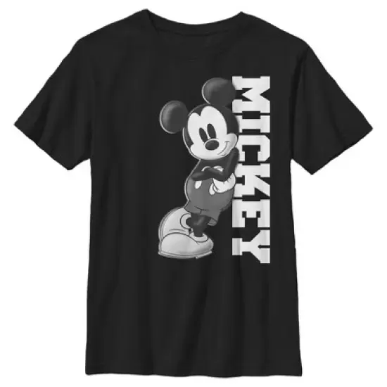 Boy's Disney Mickey Lean T-Shirt image {4}