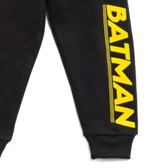 DC Comics Justice League Batman Superman Fleece Pullover Hoodie and Pants Outfit Set Toddler image {4}