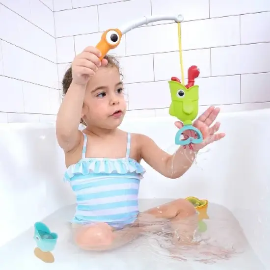 Yookidoo Catch 'N' Sprinkle Fishing Set Bath Toy image {3}