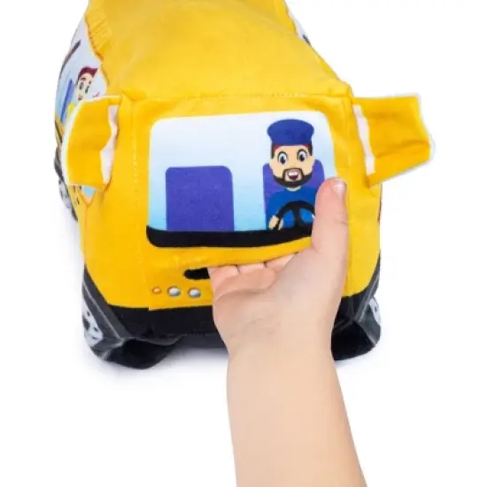 Plush Creations Rattle Soother - School Bus image {5}