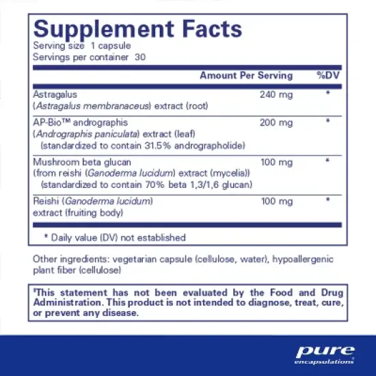 Pure Encapsulations Innate Immune Support - Respiratory and Immune Function* image {1}