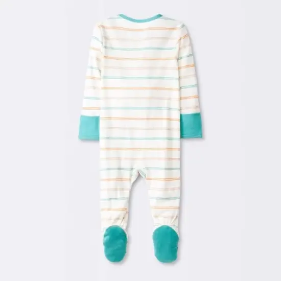 Baby 3pk Orchard Zip-Up Sleep N' Play - Cloud Island&trade; Off-White image {1}