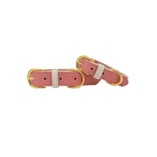 Pink Papyrus Lola Dog Collar image {4}