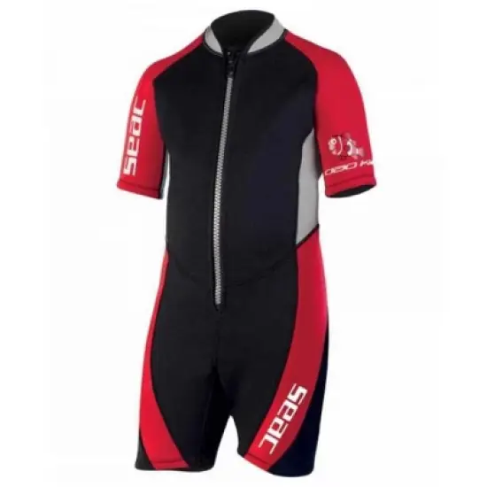 SEAC Ciao Shorty 2.5 mm High Stretch Neoprene Short Wetsuit Kids image {2}