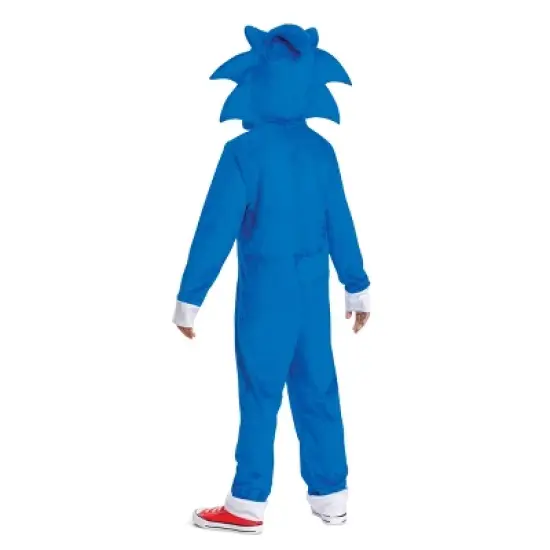 Sega Kids' Sonic the Hedgehog Movie 3 Halloween Costume Jumpsuit Blue image {1}