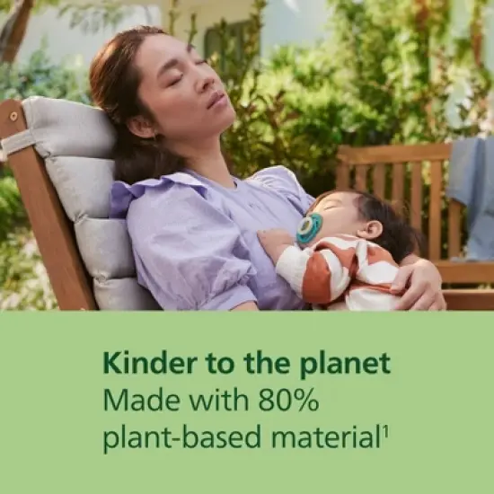 Philips Avent Ultra Air Pacifiers 6-18m - Chameleon/Sleeping Monkey Night - 4pk image {4}